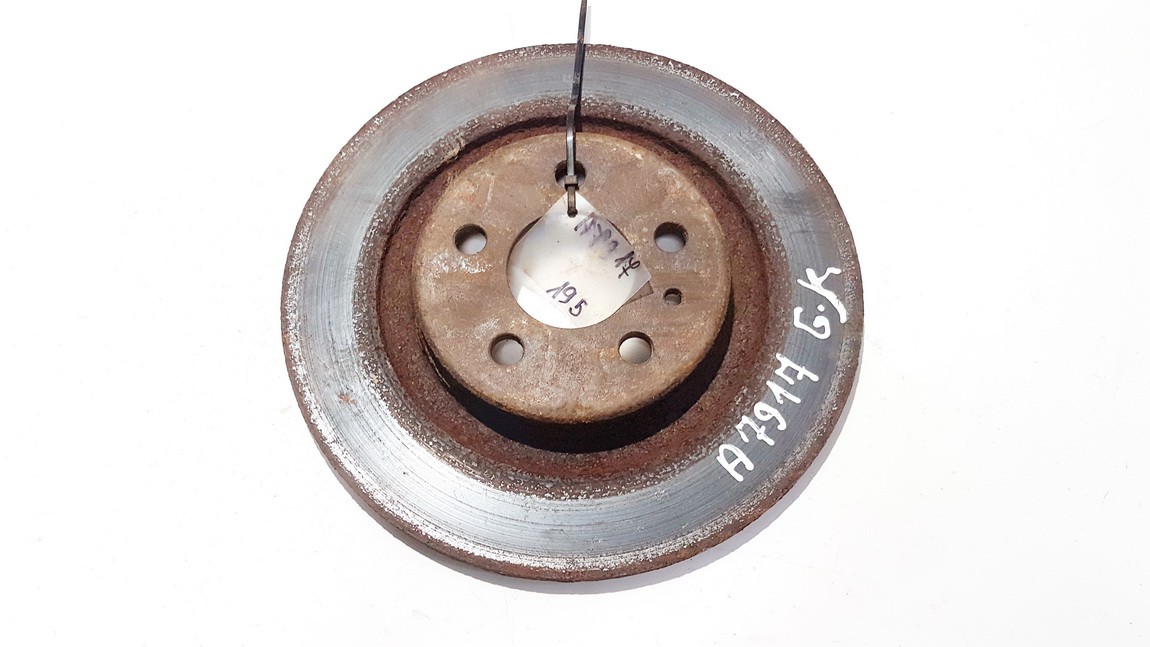 Тормозной диск - задний neventiliuojamas used Fiat ULYSSE 2002 2.2