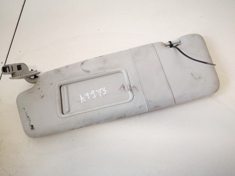 Sun Visor, With Light and Mirror and Clip 8p0857551 used Audi A3 2000 1.9