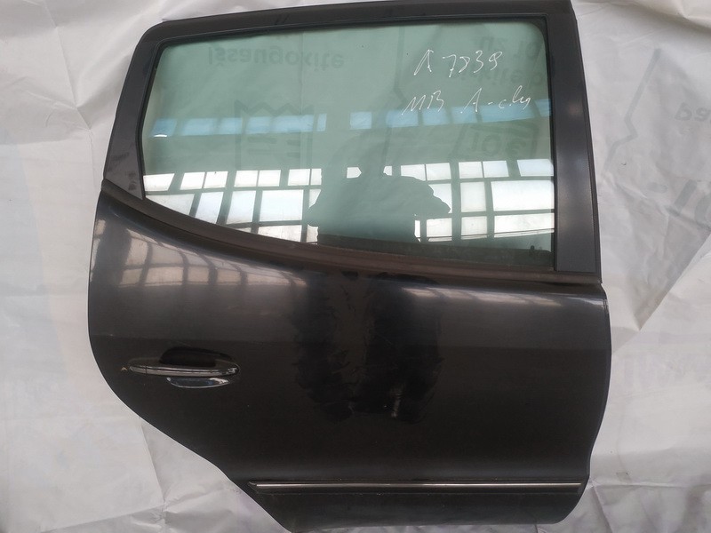 Doors - rear right side juodos used Mercedes-Benz A-CLASS 2004 1.4