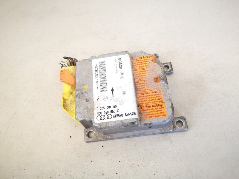 Airbag crash sensors module 4d0959655c 0285001150 Audi A8 2003 4.2