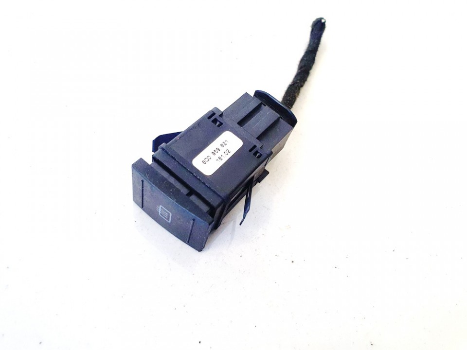 Heated screen switch (Window Heater Switch) 6q0959621 used Volkswagen POLO 1994 1.3