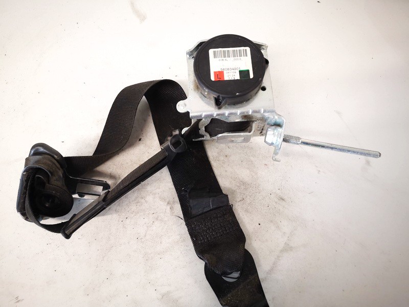 Seat belt - front left side 560834901 used Opel ASTRA 2002 1.7