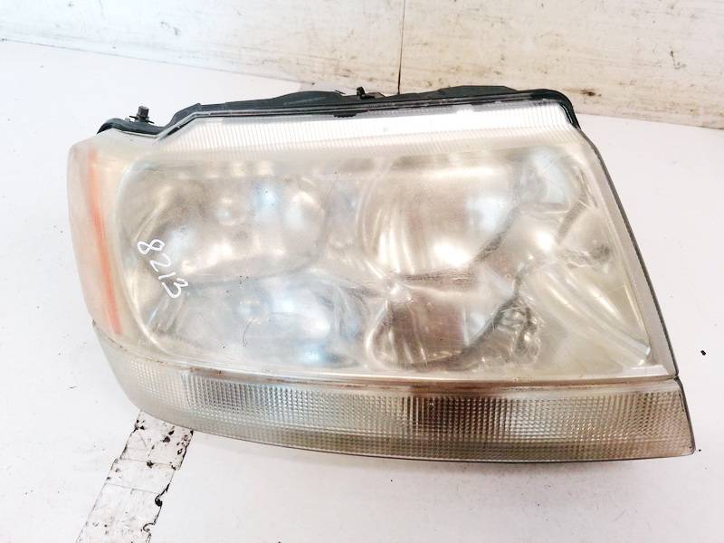 Front Headlight Right RH USED USED Jeep GRAND CHEROKEE 2005 3.7