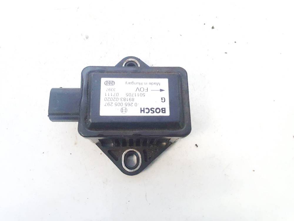 ESP greitejimo sensorius 0265005297 89183-02020 Toyota AVENSIS 2005 2.0