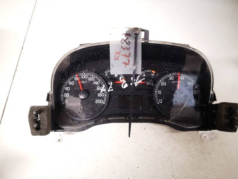 Speedometers - Cockpit - Speedo Clocks Instrument 51762258 503001440500 Fiat DOBLO 2008 1.9
