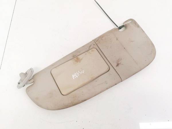Sun Visor, With Light and Mirror and Clip USED USED Peugeot 206 2000 1.1