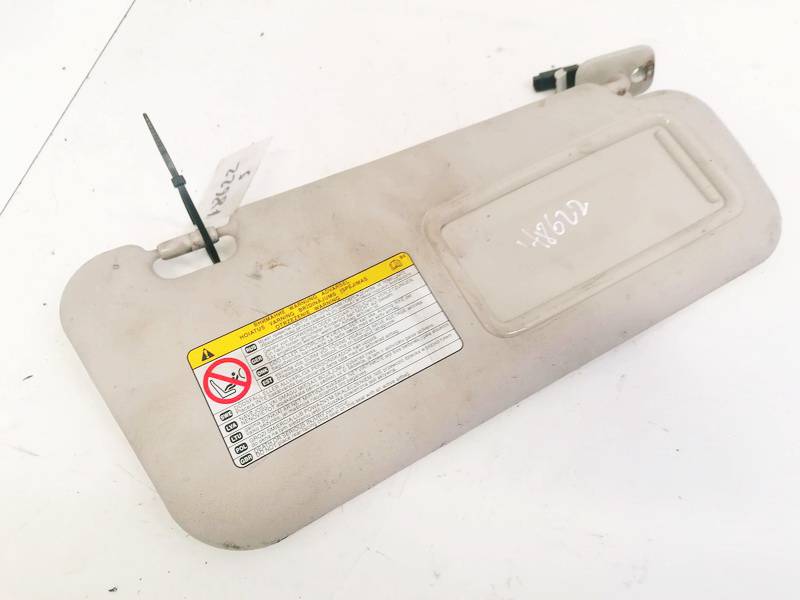 Sun Visor, With Light and Mirror and Clip USED USED Mazda 3 2004 1.6