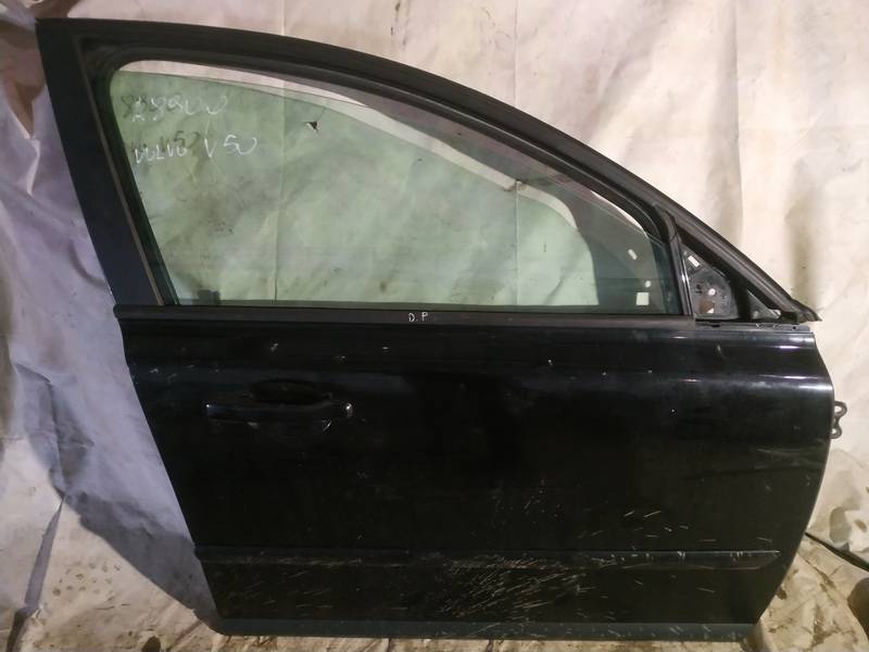 Doors - front right side juodos used Volvo V50 2008 2.0