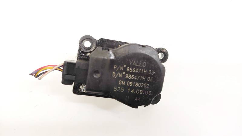 Heater Vent Flap Control Actuator Motor 09180202 986471H Opel VECTRA 1997 2.0