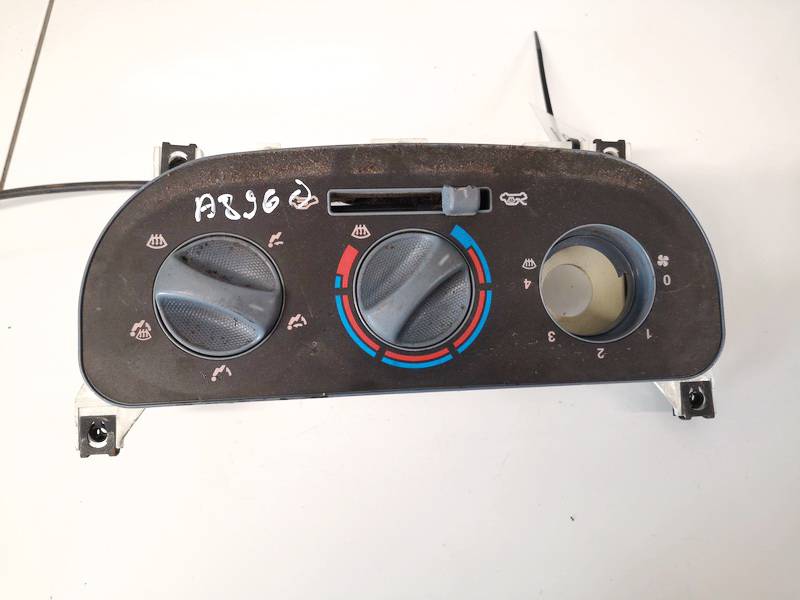 Climate Control Panel (heater control switches) used used Fiat DOBLO 2002 1.9