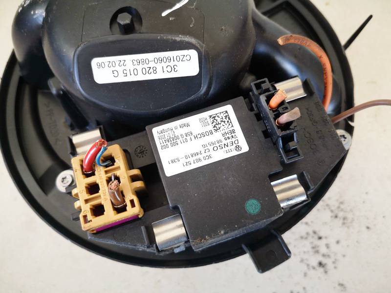 Резистор отопителя от производителя  3c0907521 987651g Volkswagen PASSAT 1992 1.6