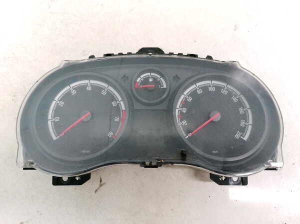 Speedometers - Cockpit - Speedo Clocks Instrument p0013264255 281202453 Opel CORSA 1999 1.5