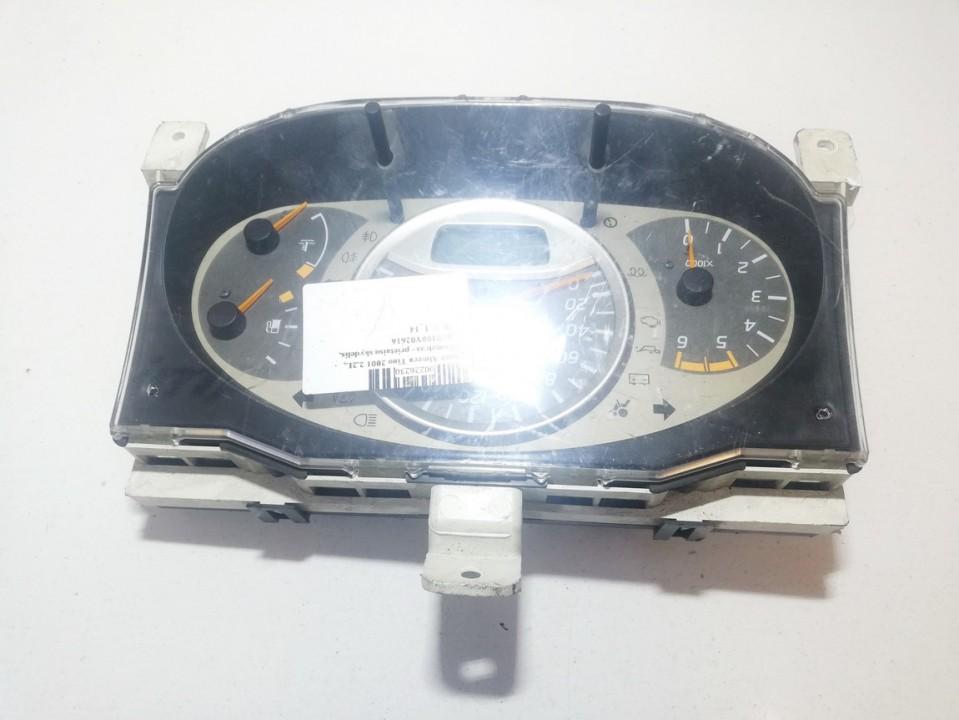 Speedometers - Cockpit - Speedo Clocks Instrument BU0100Y02616 NENUSTATYTA Nissan ALMERA TINO 2002 2.2