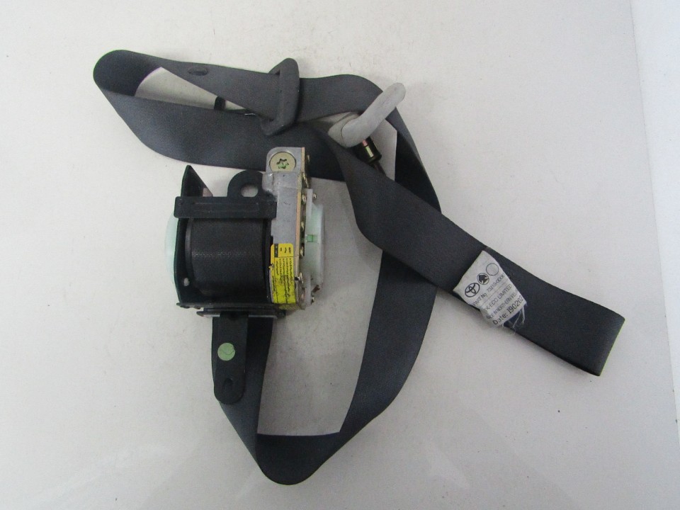 C8394 T1y01 Seat Belt Front Right Side Toyota Yaris 2002 1 3l 14eur Eis00171038 Used Auto Parts - Toyota Yaris 2002 Seat Belt Buckle